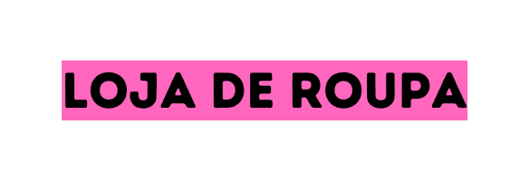 Loja de roupa
